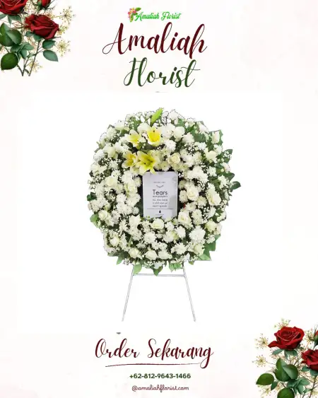 Krans Bunga Duka Sawahjoho